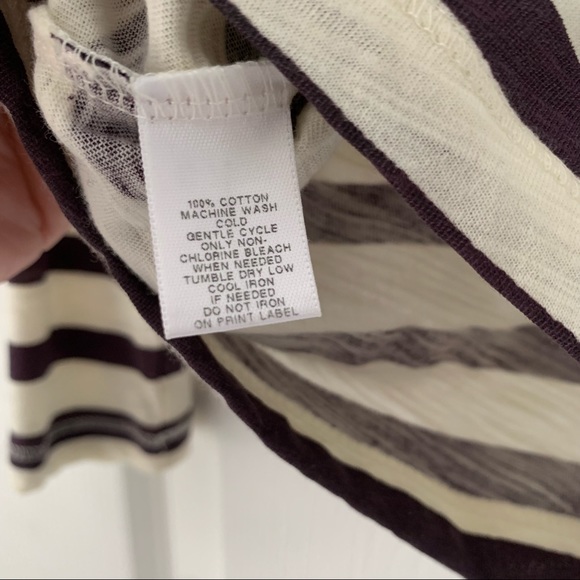 Ann Taylor Loft Long Sleeve Stripe Tee - Picture 7 of 9